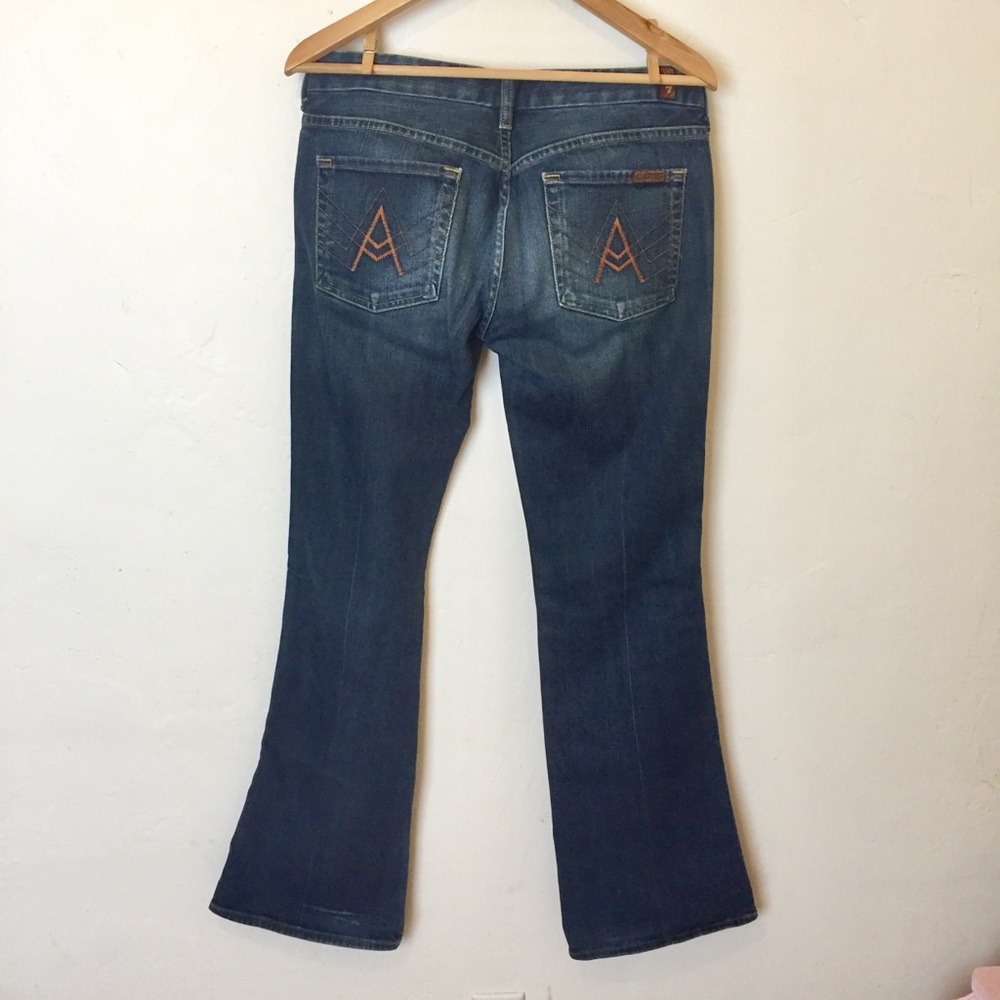 7 For All Mankind “A” Pocket Bootcut Jeans